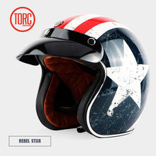 Load image into Gallery viewer, TORC T50 jet helmet motorcycle