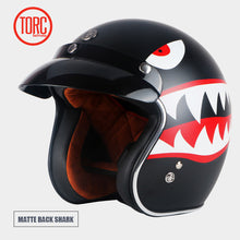 Load image into Gallery viewer, TORC T50 jet helmet motorcycle