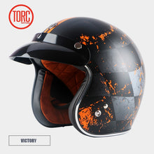 Load image into Gallery viewer, TORC T50 jet helmet motorcycle