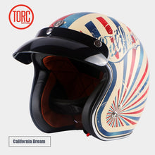 Load image into Gallery viewer, TORC T50 jet helmet motorcycle