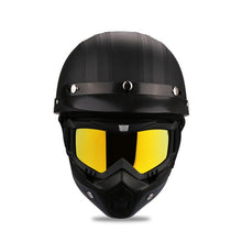 Load image into Gallery viewer, Motorcycle Helmet With Goggle Mask