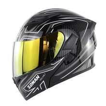 Load image into Gallery viewer, 5 Colors Visors DOT Motorcycle Full Face