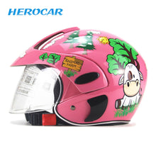 Load image into Gallery viewer, Half Face Motorcycle Helme