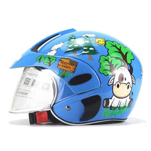 Load image into Gallery viewer, Half Face Motorcycle Helme