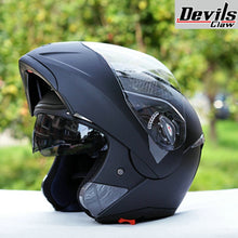 Load image into Gallery viewer, Flip up Motorcycle Helme