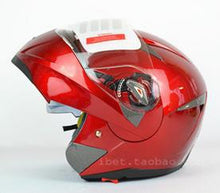 Load image into Gallery viewer, Flip up Motorcycle Helme
